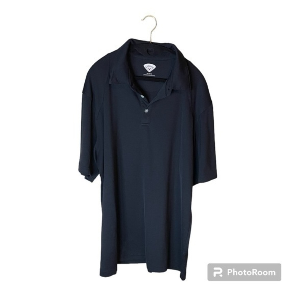 Callaway Black Golf Polo Short Sleeve Size XL